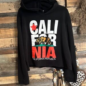 California Republic Black Hoodie